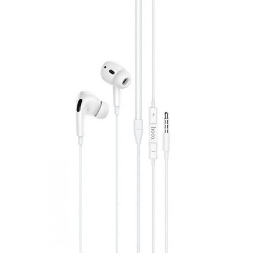 yoPnvQhaOM-Hoco-M1-Pro-Original-Series-Wire-Earphones-With-Mic-White_11-550x550h